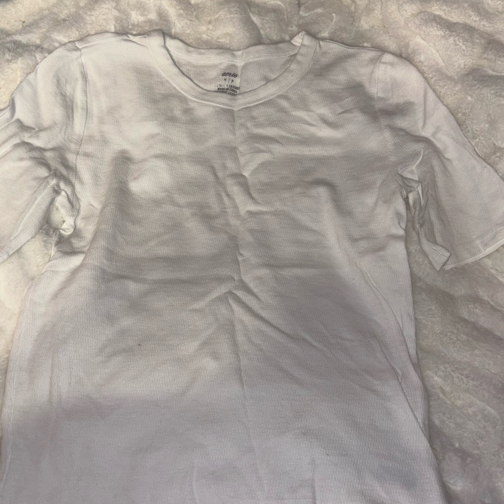 White Aerie Short Sleeve T-Shirt